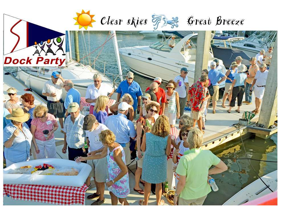 Landings Harbor Dock Party Skidaway Island Boating Club