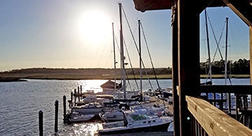SIBC, Skidaway Island Boating Club, Dock Party, Another gorgeous sunset at Delegal Creek Marina